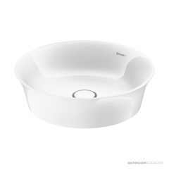 Duravit White Tulip Countertop Basin ∅430mm, Gloss White 2362430079-P