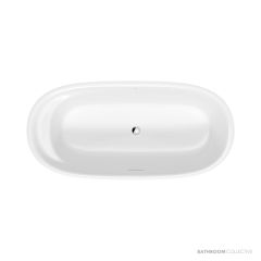 Duravit Cape Cod Freestanding Bath, 1855 x 885mm, Solid Surface White 700330000000000-P