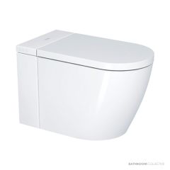 Duravit SensoWash i Plus Wall Faced Smart Toilet, White Panel D810000W-P