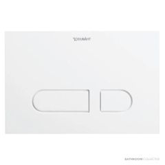 Duravit A1 Flush Plate, White WD5008011000
