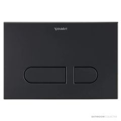 Duravit A1 Flush Plate, Black WD5008031000