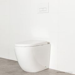 Expella Odourless Milu Crest Floorstanding Toilet Pan, Standard Seat & Cistern 2307210