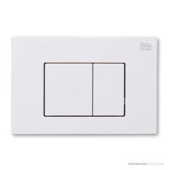 Expella Standard Square Flush Plate White 2325204