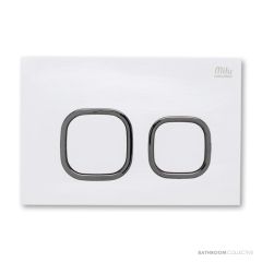 Expella Glass Flush Plate White 2325404