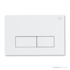 Expella Ultraslim Flush Plate Matt White 2325503