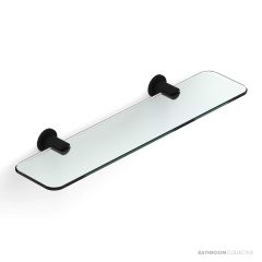 Faucet Strommen Pegasi M Glass Shelf, Matte Black 30707-78