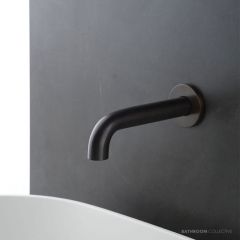 Faucet Strommen Pegasi M Wall Bath Spout 150, Antique Brass Medium 30720-83