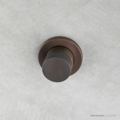 Faucet Strommen Zero Diverter Switch, Knurl, Antique Brass Medium 30959-83