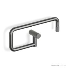 Faucet Strommen Zero Pot Filler Wall Knurl, Brushed Graphite 30963-73