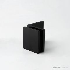 Faucet Strommen Shower Bracket, Glass-to-wall 90 Degree, Matte Black 34414-78