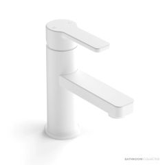 Faucet Strommen Zeos Basin Mixer, Matte White 35100-80
