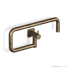 Faucet Strommen Zeos Pot Filler Wall, Antique Brass Light 35141-84