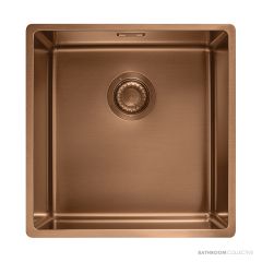 Franke Mythos Masterpiece Top, Flush & Under Mount Single Bowl Sink 440mm, Stainless Steel BXM210-40CP