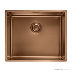 Franke Mythos Masterpiece Top, Flush & Under Mount Single Bowl Sink 540mm, Stainless Steel BXM210-50CP