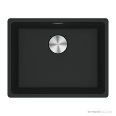 Franke Maris Undermount Single Bowl Sink 553mm, Matt Black MRG110-52MB-B
