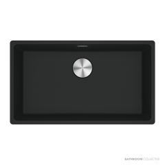 Franke Maris Undermount Single Bowl Sink 753mm, Matt Black MRG110-72MB-B