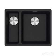 Franke Maris Undermount 1 & 1/2 Double Bowl Sink 553mm, SBL, Onyx MRG160SBLON-B