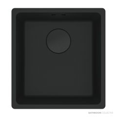 Franke Maris Flushmount Single Bowl Sink 403mm, Matt Black MRG210-37MB-B