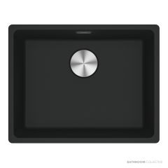 Franke Maris Topmount Single Bowl Sink 560mm, Matt Black MRG610-52B - MB