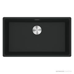 Franke Maris Topmount Single Bowl Sink 760mm, Matt Black MRG610-72B - MB
