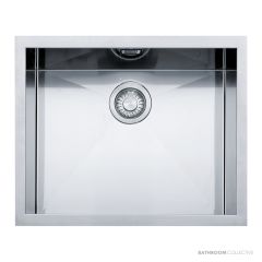 Franke Planar Top, Flush & Under Mount Laundry Tub 580mm, Overflow, Stainless PPX210-54LTB