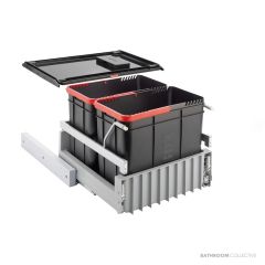 Franke 2 x 21L Bins w/ Cover - Suits 450mm Cabinet SORTER 300-45