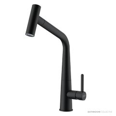 Franke Icon 200mm Pull Out Sink Mixer, Matte Black TA6861MB