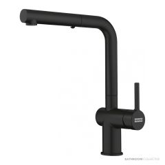 Franke Active 220mm Pull Out Sink Mixer, Matte Black TA7721MB