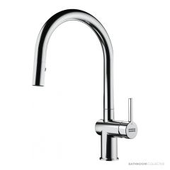 Franke Active 227mm Swivel Pull Out Sink Mixer, Chrome TA7781