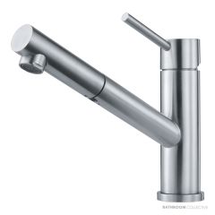 Franke Orbit 209mm Pull Out Sink Mixer, Stainless Steel TA9201