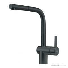 Franke Atlas Neo 225mm Pull Out Sink Mixer, Black Steel TA9701BS
