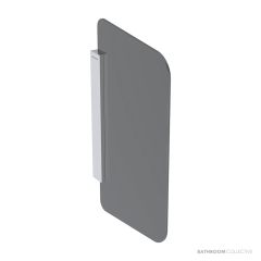 Geberit Urinal Partition Rectangle, Grey 115.211.CD.1
