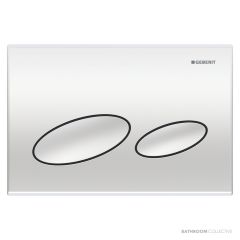 Geberit Kappa20 Flush Button, Matt Chrome ABS 115.228.46.1