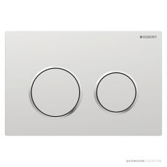 Geberit Kappa21 Flush Button, Matt Chrome with Chrome Trim 115.240.KN.1