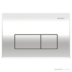 Geberit Kappa50 Flush Button, Chrome Metal 115.260.21.1