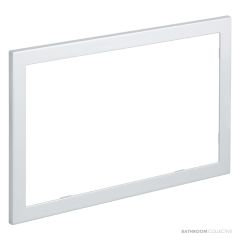 Geberit Sigma60 Flush Button, Chrome Edge Cover Frame, Metal 115.641.21.1