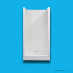 Doccia SE27 920 x 950mm Shower Enclosure, Low Step, White SE-27