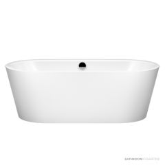 Kaldewei Meisterstuck Classic Duo Oval Freestanding Bath 1700 x 750 x 430mm, EasyClean Alpine White 01-1113
