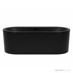 Kaldewei Classic Duo Oval Freestanding Bath 1700 x 750 x 420mm Black Matt 100 01-113-7-0676