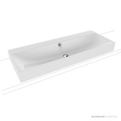 Kaldewei Silenio Countertop Washbasin No Overflow 1200 x 460 x 120mm 01-3049