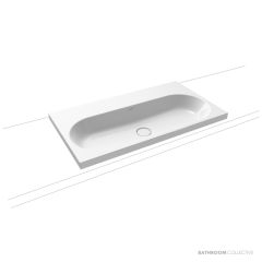 Kaldewei Centro Inset Countertop Washbasin 900 x 500 x 40mm 1TH, Including Freeflow Waste 01-3056