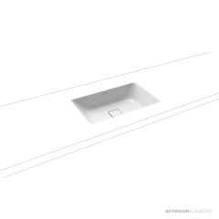 Kaldewei Cono Undercounter Washbasin 569 x 382mm, Freeflow Waste 01-3087