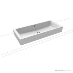 Kaldewei Puro S Countertop Washbasin 1TH 900 x 385 x 120mm 01-3176