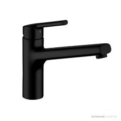 KWC Luna-E Swivel Sink Mixer - Matte Black 10.441.023.176