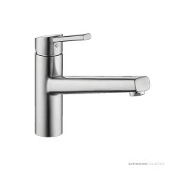 KWC Luna-E Swivel Sink Mixer - Stainless Steel 10.441.023.700