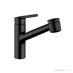 KWC Luna-E Pull-Out Spray Sink Mixer - Matte Black 10.441.033.176