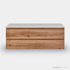 Loughlin Avoca Double Drawer Wall Hung Timber Vanity AVOCAVANITY
