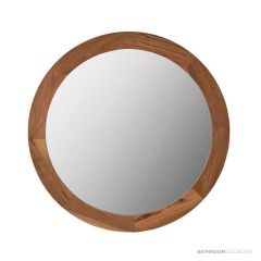 Loughlin Ballina Timber Frame Round Mirror BALLINAMIRROR