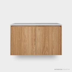 Loughlin Barossa Two Door Wall Hung Timber Veneer Vanity BAROSSAVANITY