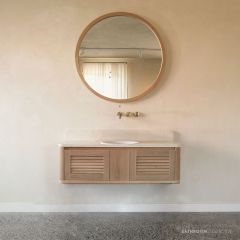 Loughlin Berkeley Wall Hung Timber Vanity with Integrated Basin BERKELEYVANITYINT